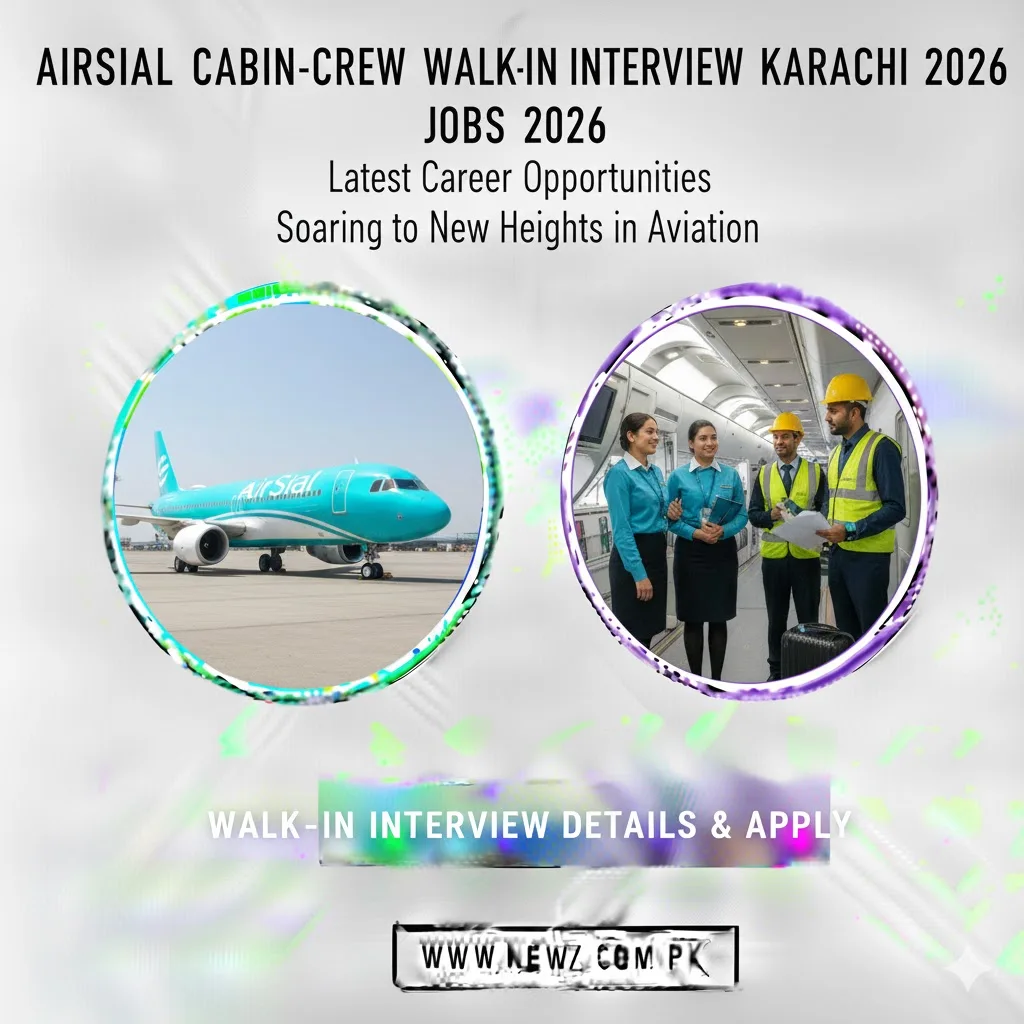 AirSial Cabin Crew Walk-In Interview Karachi Jobs 2026