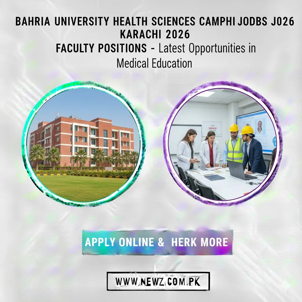 Bahria University Health Sciences Campus Karachi Jobs 2026 Faculty Positions Bahria University Health Sciences Campus Karachi