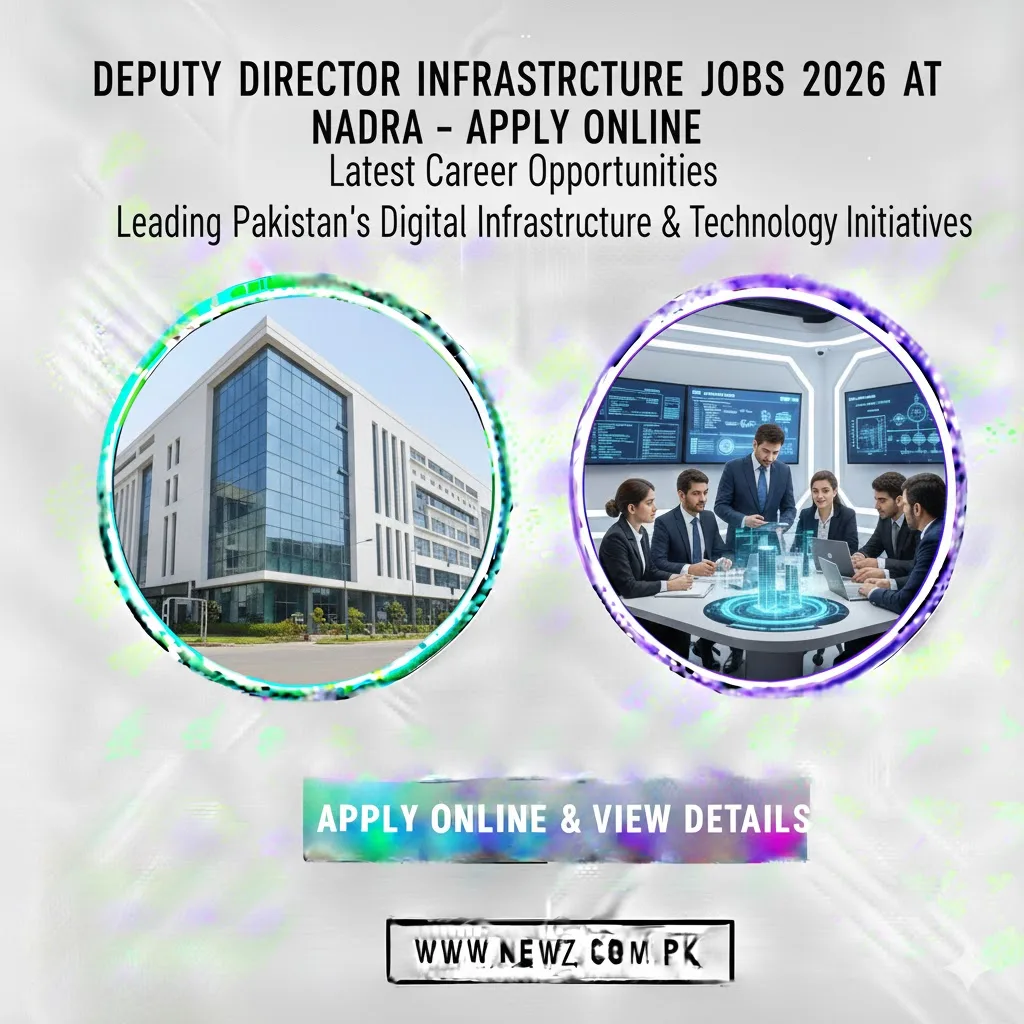 Deputy Director Infrastructure Jobs 2026 at NADRA – Apply Online