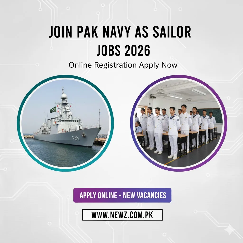 Join Pak Navy as Sailor Jobs 2026 Online Registration Apply Now