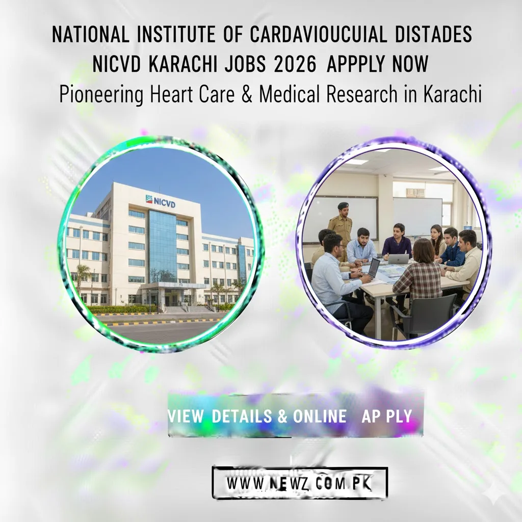 National Institute of Cardiovascular Diseases NICVD Karachi Jobs 2026 Apply Now
