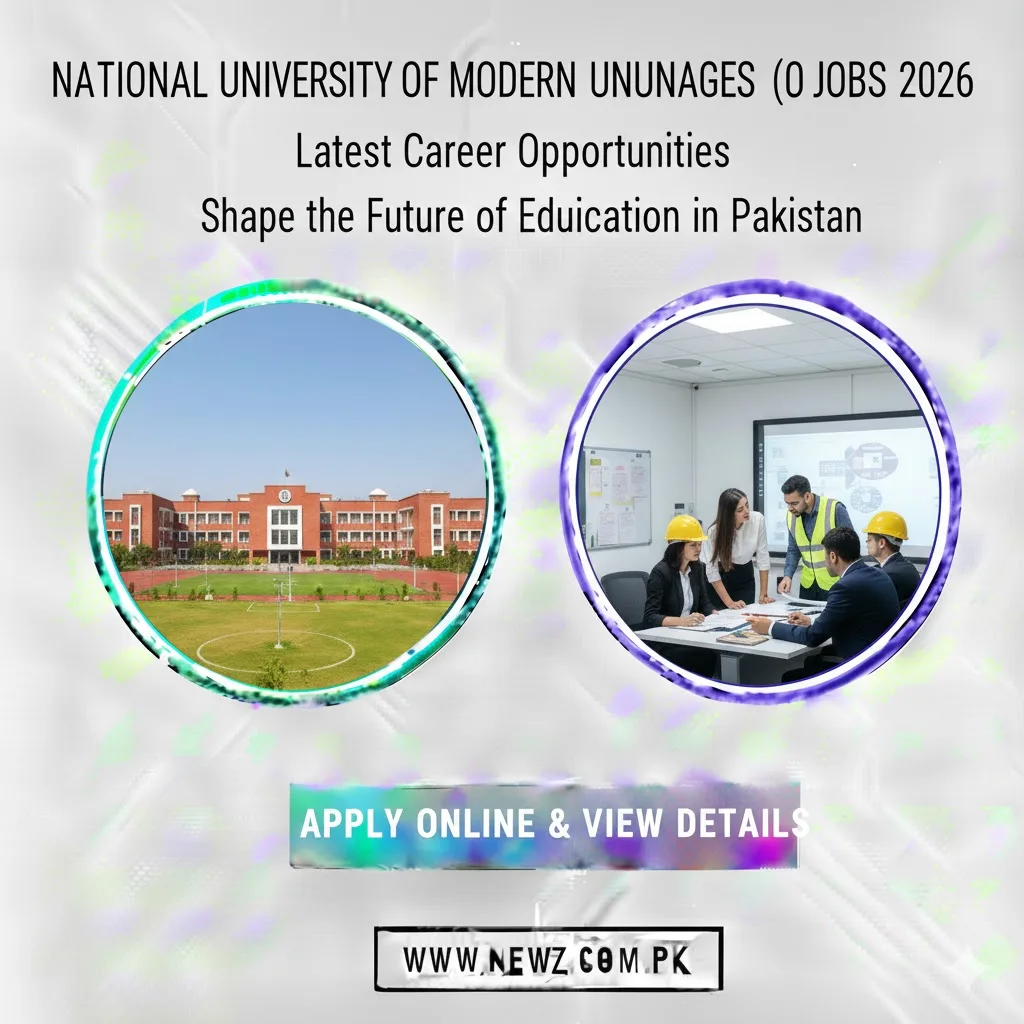 National University of Modern Languages (NUML) Jobs 2026 National University of Modern Languages (NUML) Jobs 2026