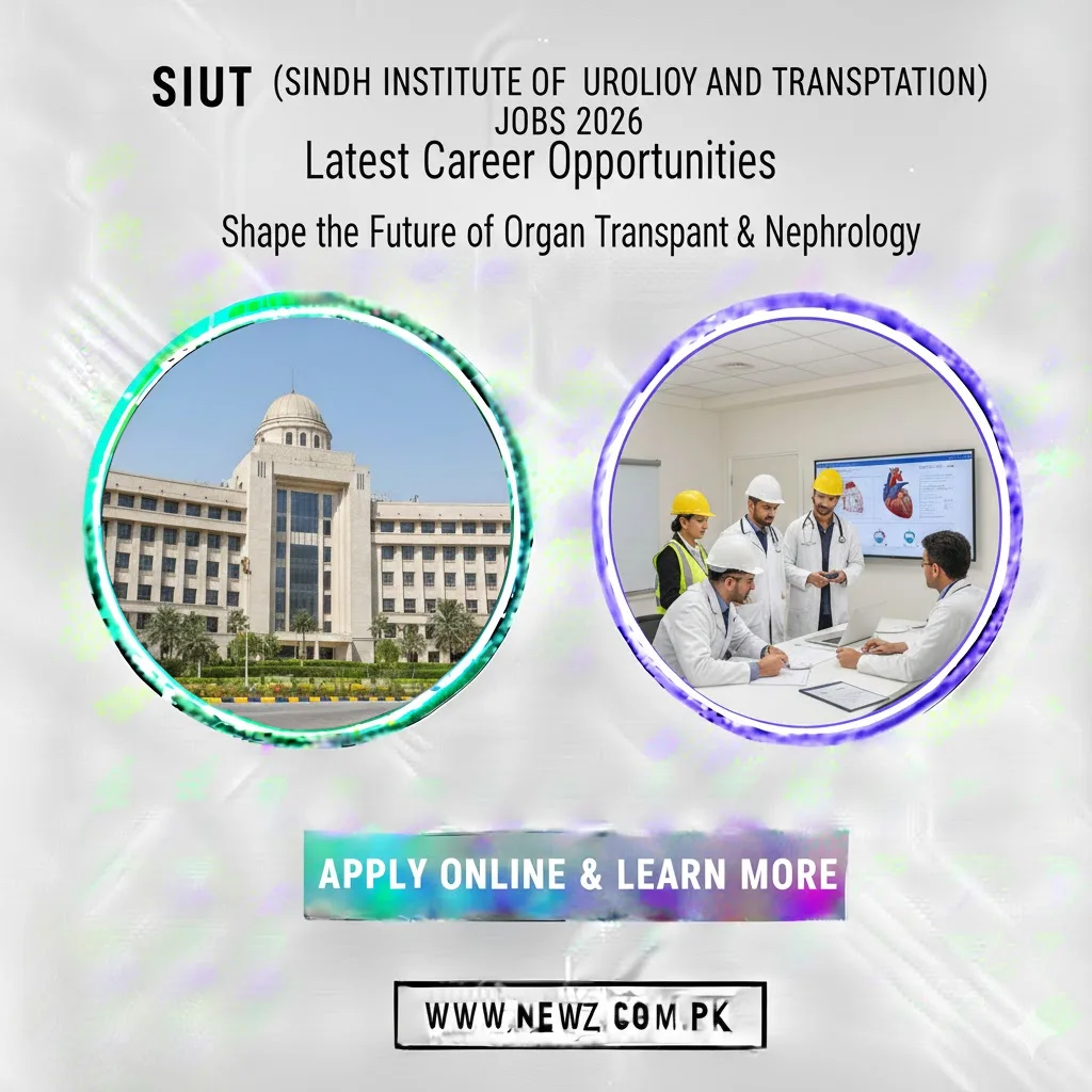 SIUT (Sindh Institute of Urology and Transplantation) Jobs 2026