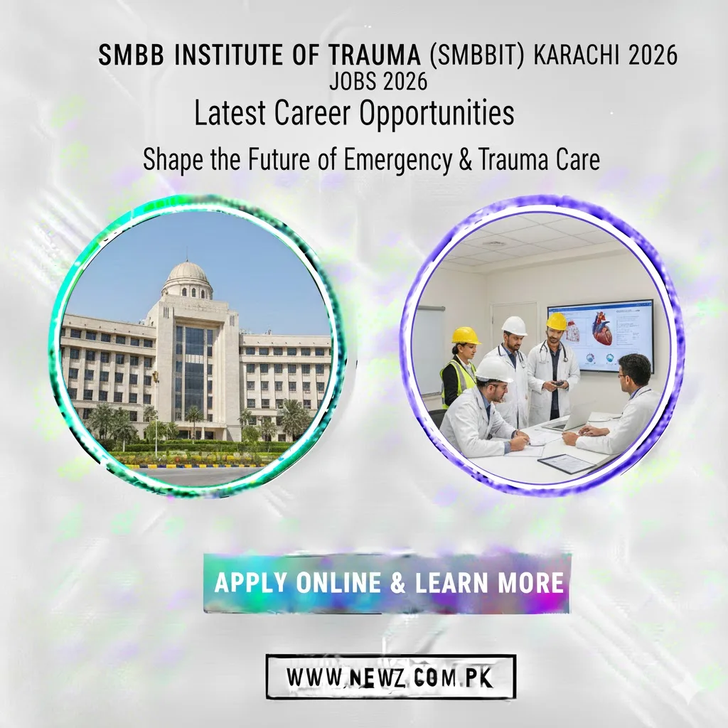 SMBB Institute of Trauma (SMBBIT) Karachi Jobs 2026 SM