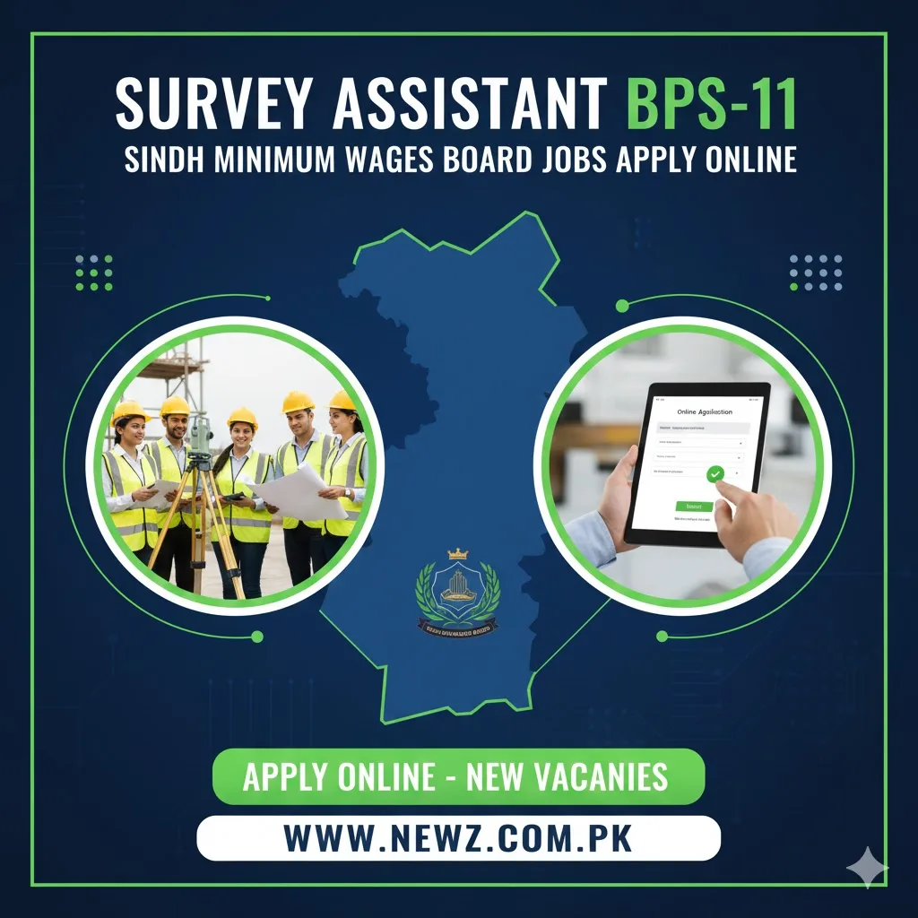 Survey Assistant BPS-11 Sindh Minimum Wages Board Jobs Apply Online Survey Assistant BPS-11 Sindh Minimum Wages Board Jobs Apply Online
