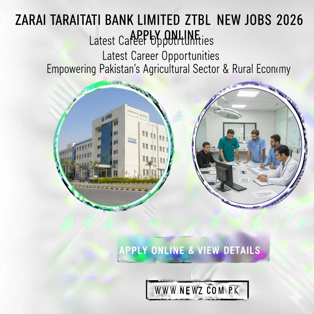 Zarai Taraqiati Bank Limited ZTBL Islamabad New Jobs 2026