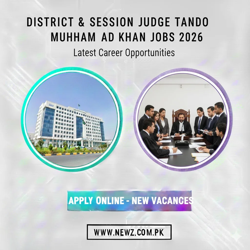 District & Session Judge Tando Muhammad Khan Jobs 2026 district
