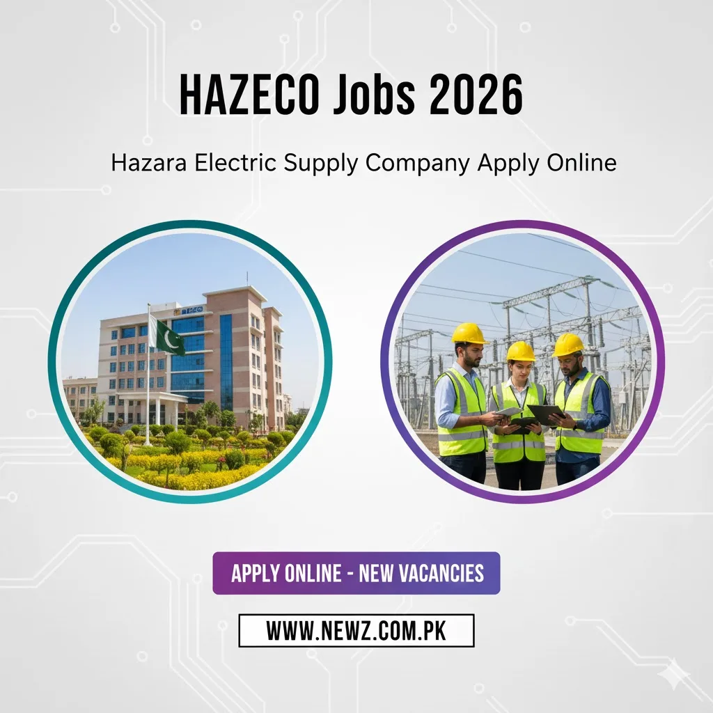 HAZECO Jobs 2026 Hazara Electric Supply Company Apply Online hazco jobs