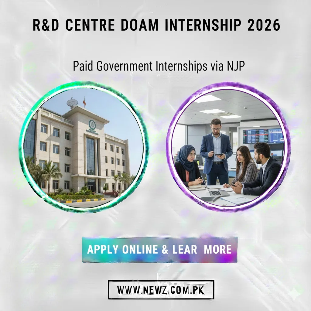 R&D Centre DOAM Internship 2026 – Paid Government Internships via NJP r and d