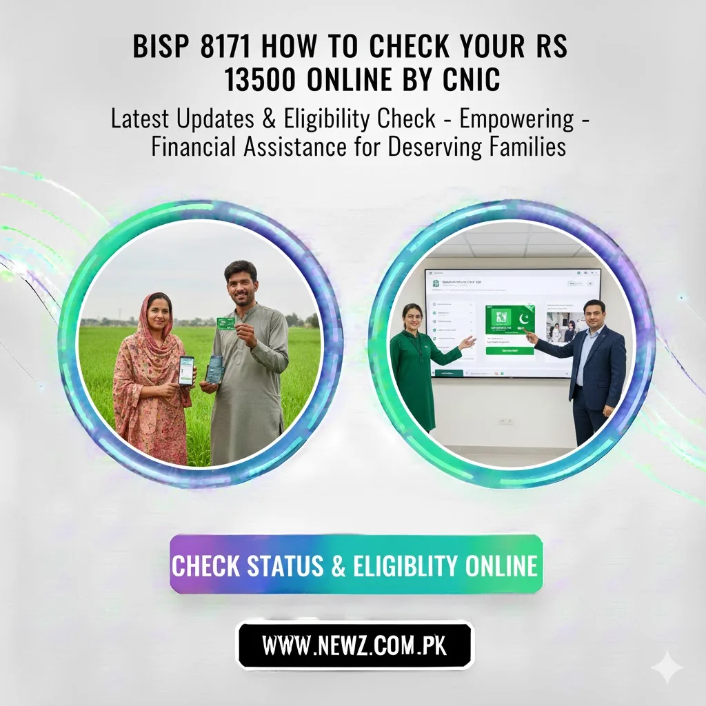 BISP 8171 How To Check Your Rs 13500 Online by CNIC BISP 8171 How To Check Your Rs 13500 Online by CNIC