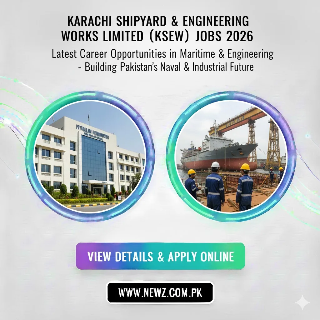 Karachi Shipyard & Engineering Works Limited (KSEW) Jobs 2026
